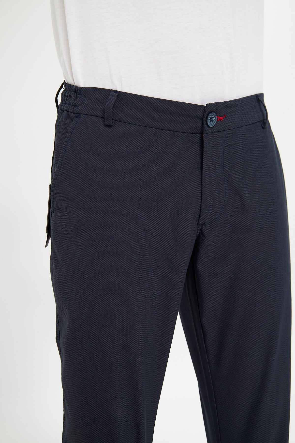 Rahat Esnek Bel Antrasit Yaz Pantolon