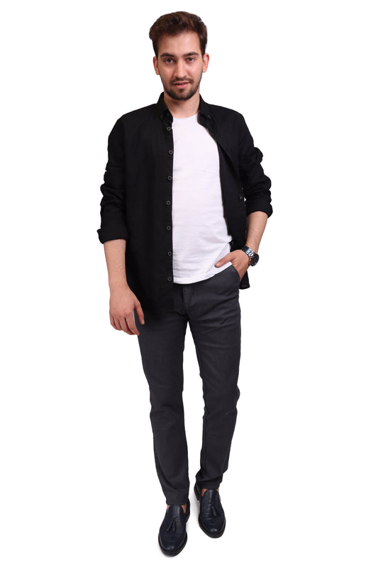 Chino Model Antrasit Slim Fit Daniel Voi Pantolon